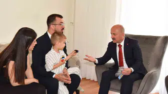 Gazi Oğuzhan Çakır'a Aydın Valisi Varol'dan anlamlı ziyaret