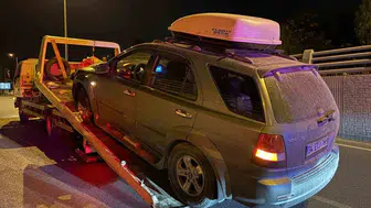 Yozgat'tan yola çıkan engelli sürücü Kayseri'de kaza yaptı