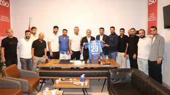 Kovancılarspor, İdris Alan’a destek ziyaretinde bulundu
