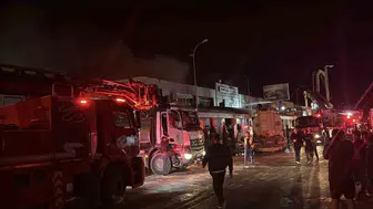 Eskişehir'de sanayi sitesindeki yangın kontrol altına alındı
