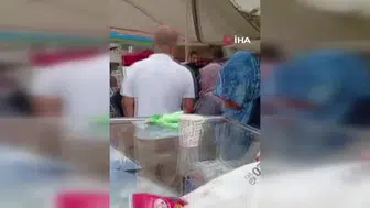 Veli Ağbaba pazarda fenalaşarak hastaneye kaldırıldı