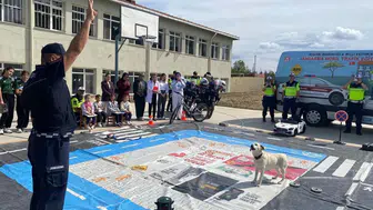 Pınarhisar'da öğrencilere trafik güvenliği bilinci aşılandı