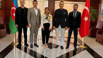 Aosb heyeti bakü’de sanayi iş birlikleri için temaslarda bulundu