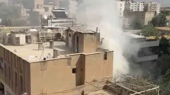 Mardin Nusaybin'de bir binada çıkan yangın kontrol altına alındı