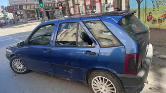 İnegöl’de otomobil ile motosiklet çarpıştı, sürücü yaralandı
