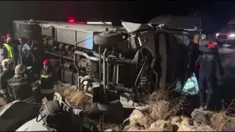 Gaziantep'te meydana gelen kazada 7 kişi hayatını kaybetti, 16 kişi yaralandı