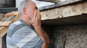 Kozan'daki orman yangınında evini kaybedenlere konteyner desteği