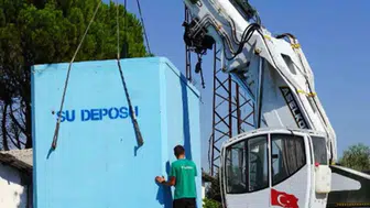 Menteşe'de kesintisiz su için depolar kuruluyor