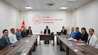 Uşak'ta sosyal hizmet çalışmaları hakkında önemli değerlendirmeler yapıldı