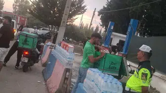 Antalya'da motokuryelerin dayanışması yangın bölgesinde umudu yeşertti