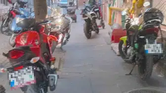 Eskişehir'de kaldırımlarda motosiklet krizi: Yayalar zor durumda