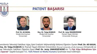 Muğla Sıtkı Koçman Üniversitesi'nden mobilya sektörüne iki yenilikçi patent