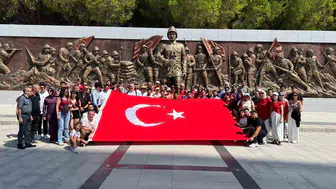 Adıyamanlı gençler tarihî mirası keşfetmek için Çanakkale ve Akçay'da buluştu