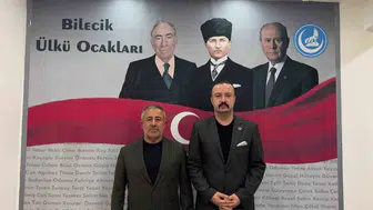 AK Parti Bilecik teşkilatından Ülkü Ocakları Başkanı Emirler’e ziyaret