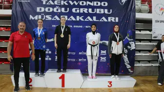 Taekwondo Doğu Grubu Müsabakaları Sivas'ta gerçekleştirildi