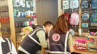 Denizli'de kırtasiye ürünlerine denetimlerin yoğunlaştırılması