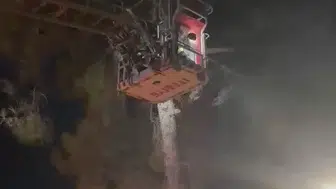 Adıyaman'da mahsur kalan yavru kedi itfaiye tarafından kurtarıldı