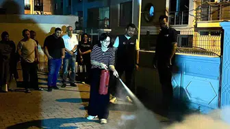 Şirintepe Mahallesi'nde afet bilincini artırmaya yönelik gönüllü eğitim gerçekleşti