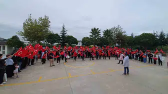 Samsun’daki özel öğrencilerden ilköğretim haftasında anlamlı kutlama