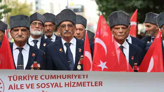 Elazığ'da gaziler günü coşkusu: Kahramanlarla kardeşlik yolunda yürüyüş yapıldı