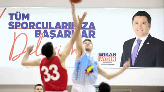 Osmangazi'de 18. final basketbol turnuvası heyecanı başladı