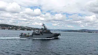 TCG Işın gemisi arama çalışmalarını tamamlayarak İstanbul’a döndü
