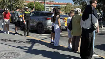 Beşiktaş'ta dron destekli yaya denetimi: Trafik kurallarına dikkat çekiliyor