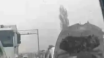 Bursa'da seyir halindeki otomobilde tamir şok etti