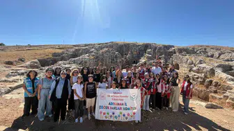Adıyaman'da çocuklar iklim değişikliği için bir araya geldi