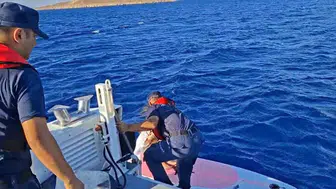 Datça'da sürüklenen iki sörfçü için kurtarma operasyonu