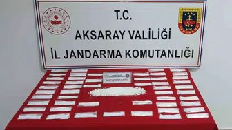 Aksaray’da uyuşturucu ticareti yapan şahıs jandarma tarafından yakalandı