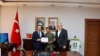 Koçarlı Kaymakamı Taşkın, 25 yıllık esnaflarla bir araya geldi