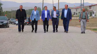 Yol güvenliğinde yeni adım: Danişment-Yolaltı bağlantı yolu yenilendi
