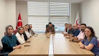 Anestezi ve reanimasyon kliniğinde değerlendirme toplantısı yapıldı
