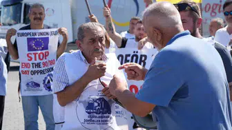 Tır şoförleri kapıkule'de vize sorununa dikkat çekti