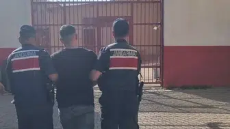 Germencik'te hakkında 13 yıl hapis cezası bulunan hükümlü yakalandı