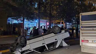 Diyarbakır'da kazada bir kişi yaralandı
