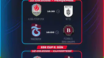 Ege Cup 2026 basketbol turnuvası Aliağa’da heyecanla başlıyor