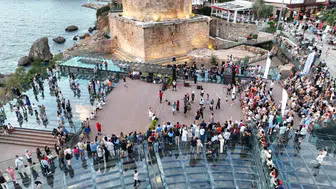 Antalya'da tarihi atmosferde müzik ziyafeti: gün batımı konseri