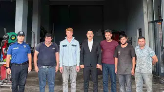 Kaymakam Demirtaş esnaf ziyaretiyle güne başladı