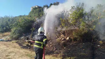 Bilecik'te makilik alanda yangın: itfaiye ekipleri hızlıca müdahale etti