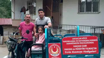 Ecrin'in hayalini gerçekleştiren hayırsever destek