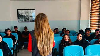 Kütahya'da lise öğrencilerine dijital dünya güvenliği eğitimi verildi