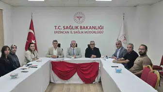 Erzincan İl Sağlık Müdürlüğü'nde iş yeri disiplin kurulu toplantısı yapıldı