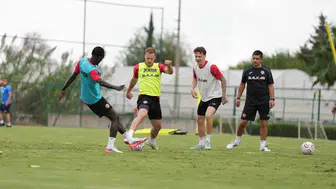 Çorum FK'nın Antalya kampı devam ediyor