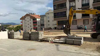 Boyabat'ta yol düzenleme çalışmaları başladı
