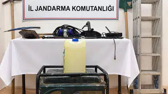Define avcıları Bilecik'te jandarma tarafından suçüstü yakalandı