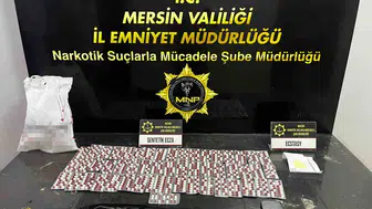 Mersin'de uyuşturucu ile mücadelede önemli başarı: İki kişi tutuklandı