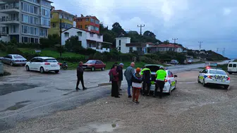 Sinop'ta otomobil ile motosiklet çarpıştı: 1 yaralı