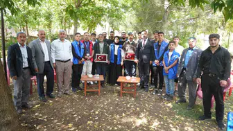 Kıbrıs gazileri gençlerin ziyaretinde unutulmadı